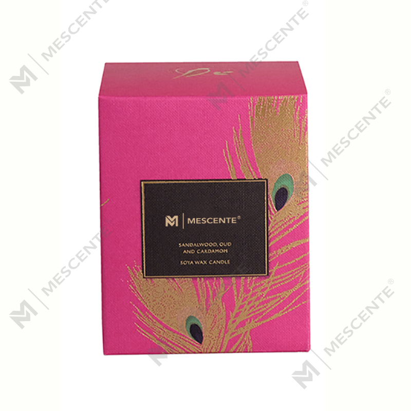 Privata Label Privata Lignum Wick Candelae odorata Luxuria Crystalli