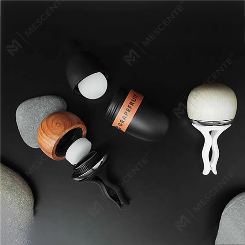 M&Solent Customized Odorum Odorem Essential Oil Wooden Car Air Freshener, Car Air Freshener Liquid