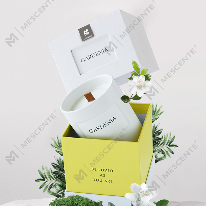 M&Scent wholesale custom luxury home fragrance glass jars scented soy wax candles