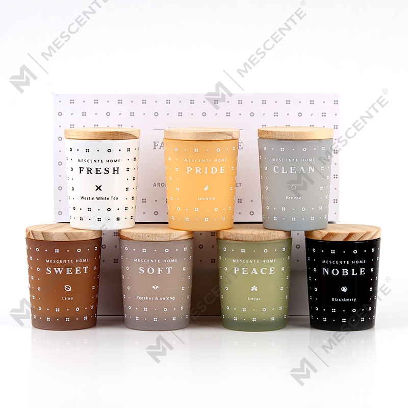 M23352 3 Pack Household Soy Cera Aromatherapy candelae odorata pone