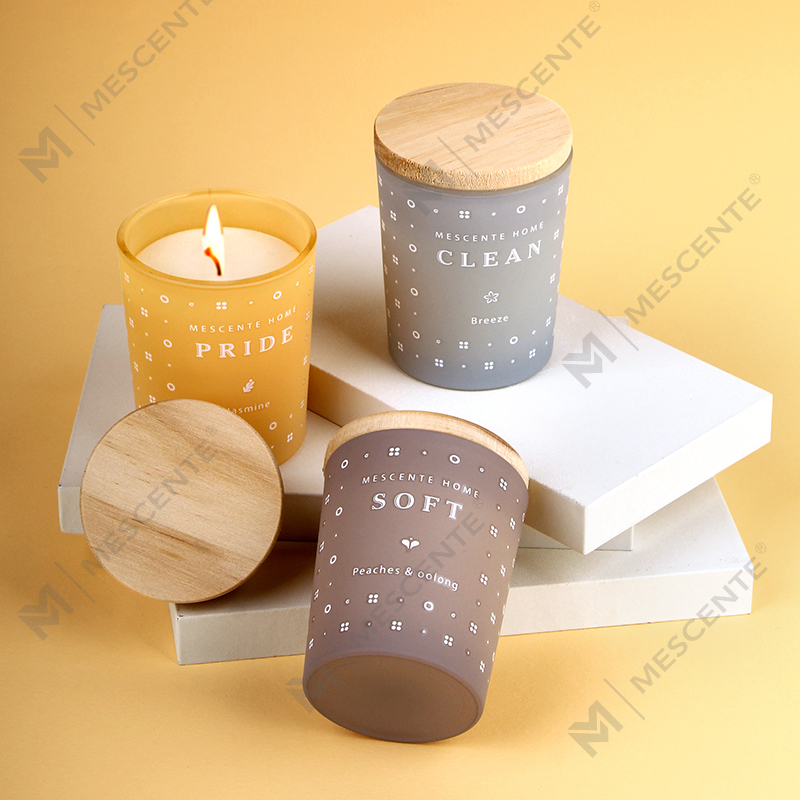 M23352 3 Pack Household Soy Cera Aromatherapy candelae odorata pone