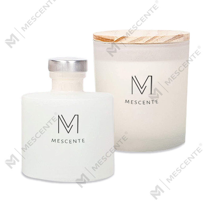 M & Odorem Luxuria Privatum Privatum Label Autumnus Decor Aroma odorata SOY Candles Reed Difusores Gift Set