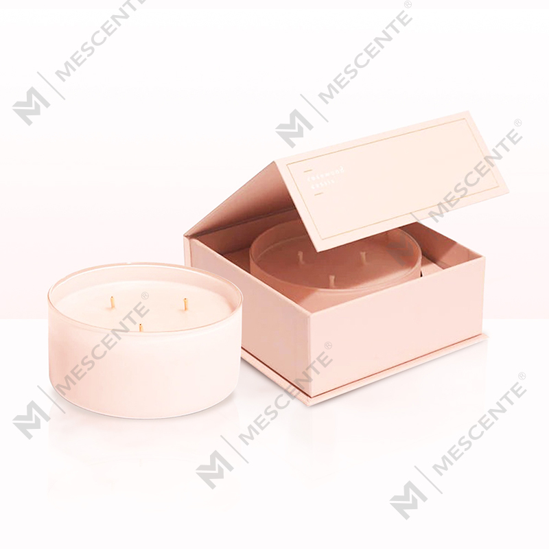 M&S cent Luxuria Magna III Wick Candelis odoratis Lid ligneis