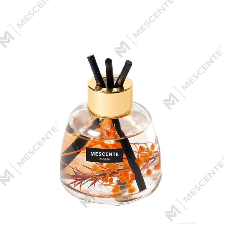 Mini White Bottl Flower Unguentum Aroma Reed Diffusor Oleum, Odorem Thailand Reed Difusores Donum Set
