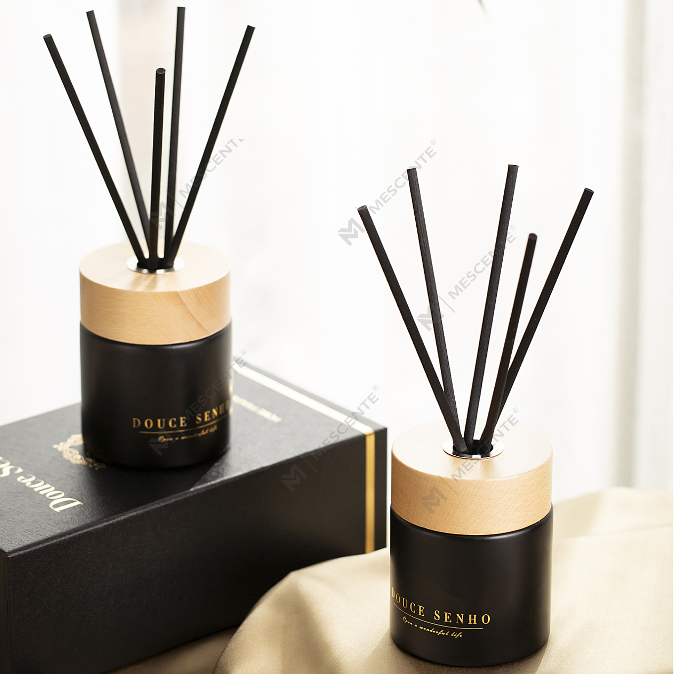 M & Odorem Black Utrem Unguentum Aroma Reed Diffuser Oleum, Odorem Thailand Reed Diffusores Gift Set