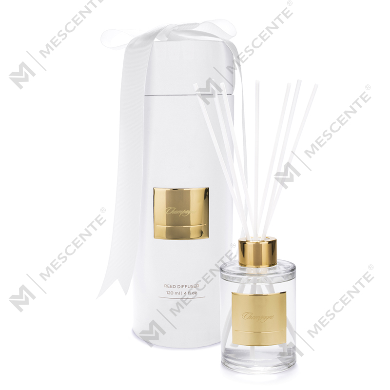 M&Scent Modern Green Tea Amber Bottle Reed Diffuser With StopperA29261-1