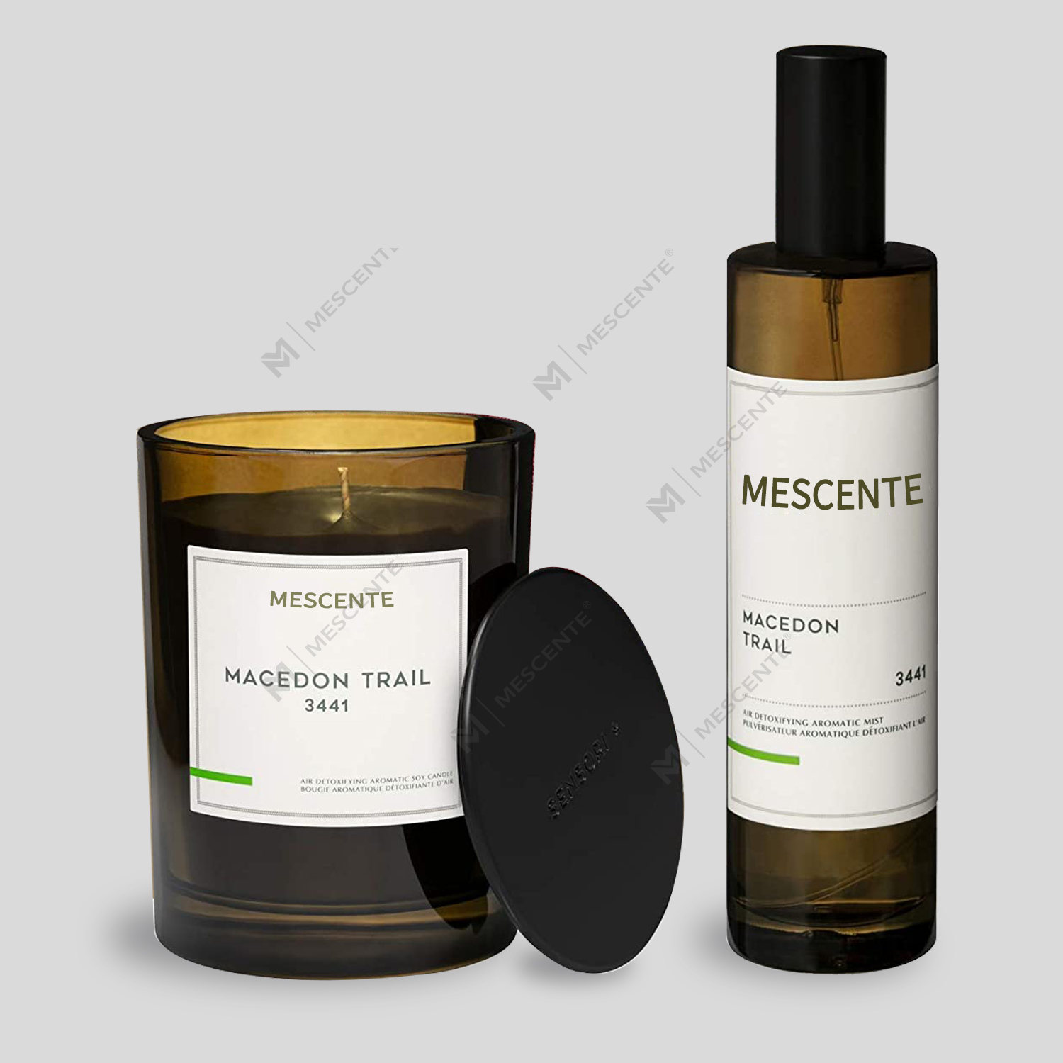 M & Odorem Lupum Luxuria Secretum Label odorata volutpat Spray Difusores Candle Set
