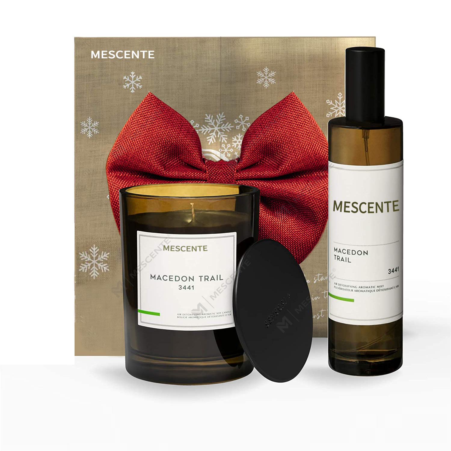 M & Odorem Lupum Luxuria Secretum Label odorata volutpat Spray Difusores Candle Set