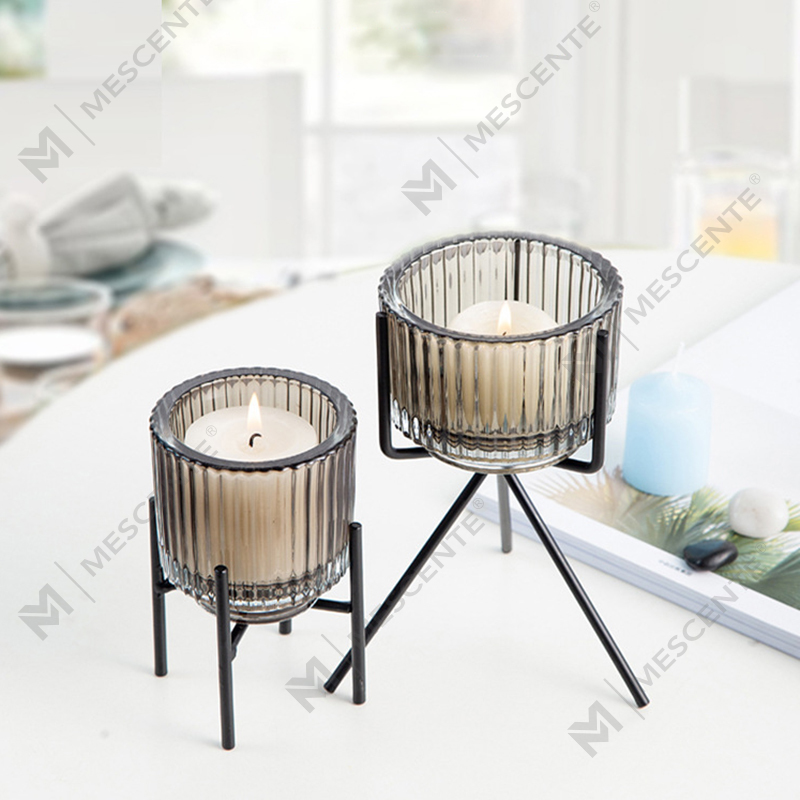 M&odor Luxuria Decor Vitri Crystal Candle Holder, Candle Holders in Bulk