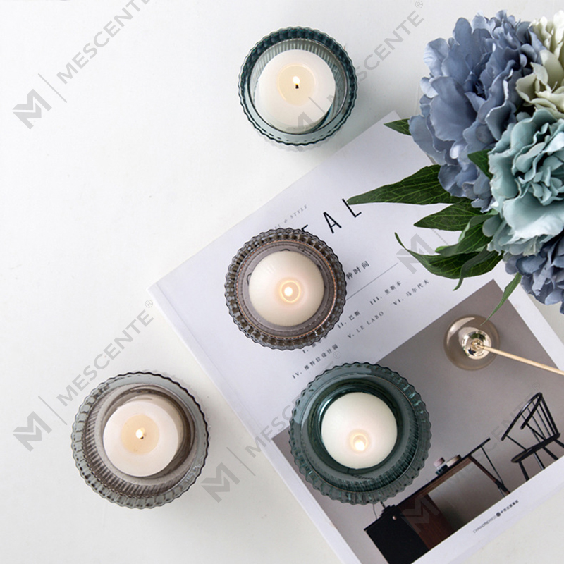 Luxuria Decor Vitri Crystal Candle Habitum: Elevate Space cum Elegantia