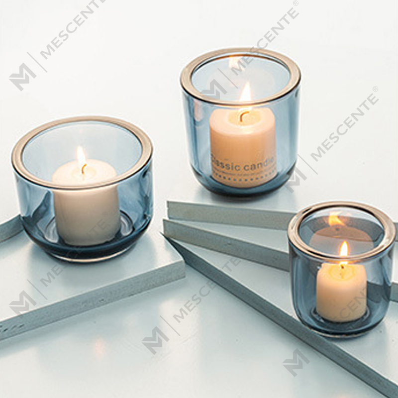 M&Solent Deluxe vitrum cristallum decorativum, candelabrum in mole