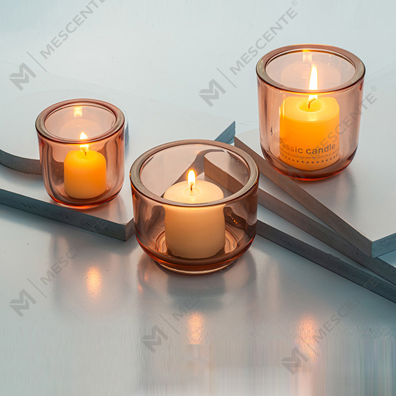 M&Solent Deluxe vitrum cristallum decorativum, candelabrum in mole