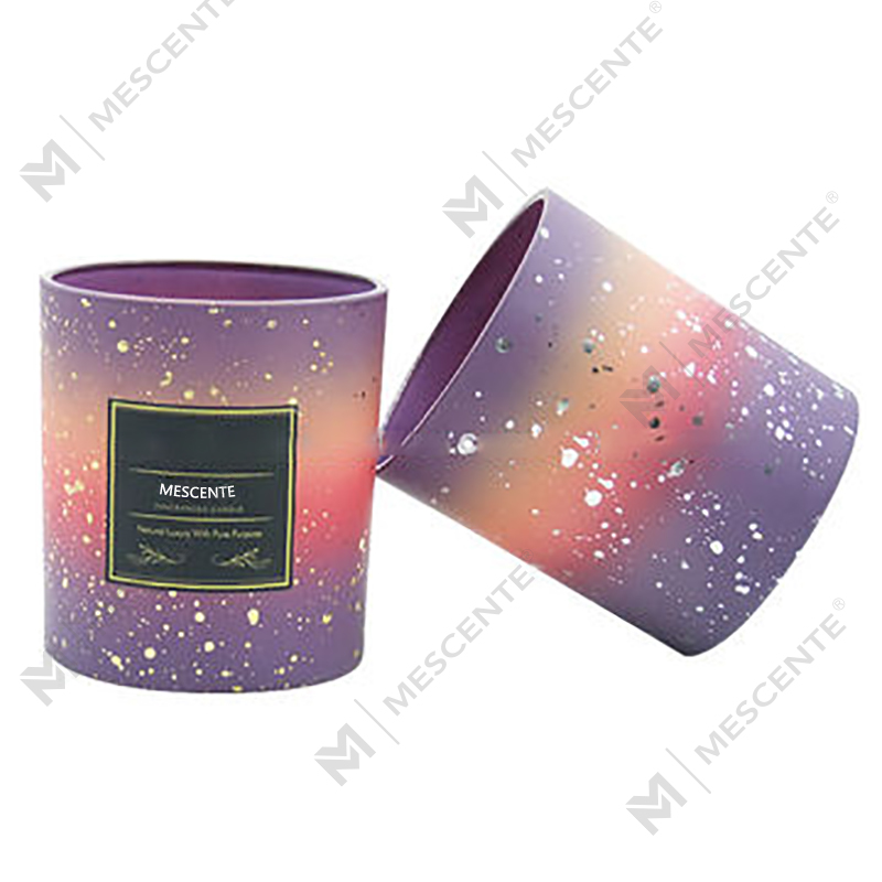 M&Solent Lupum Custom Inanis Frosted Candle Jars For Candle faciens Cum Lid
