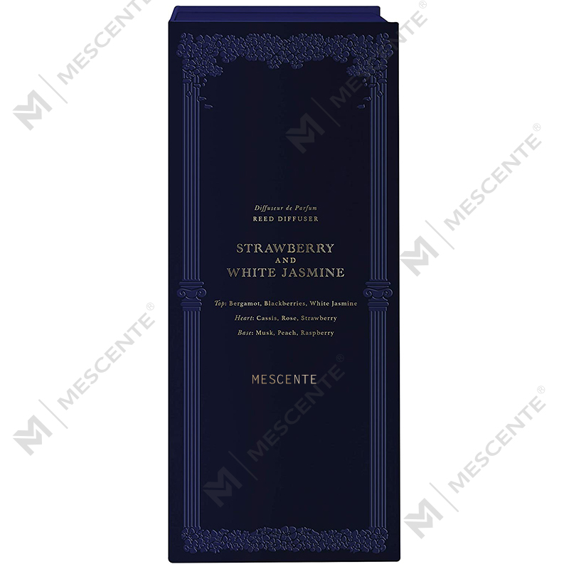 M&Solent Wholesale Luxuria Secretum Label Ceramic Bottle Wooden Flower Stick Aroma Reed Diffuser