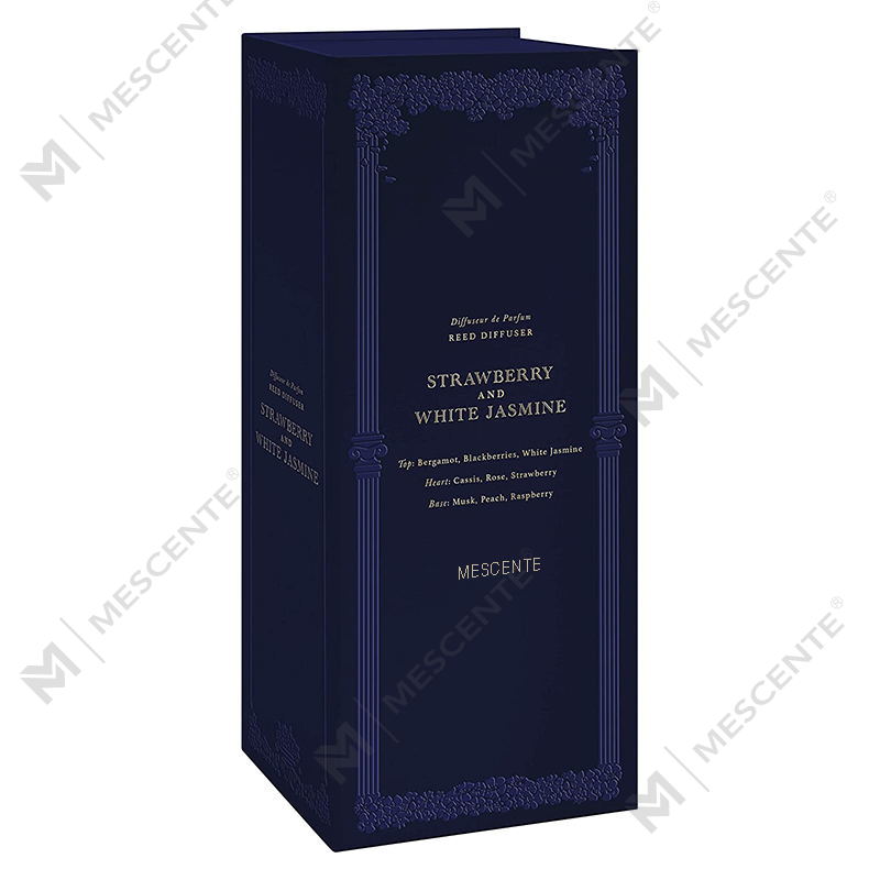 M&Solent Wholesale Luxuria Secretum Label Ceramic Bottle Wooden Flower Stick Aroma Reed Diffuser