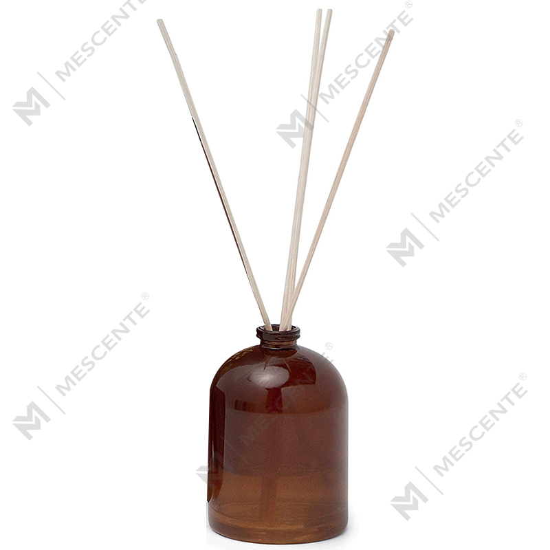 M&Scent Luxuria Custom Large Rose Aurum Glass Bottle Flower Private Label Liquid Reed Diffuser With Gift Box