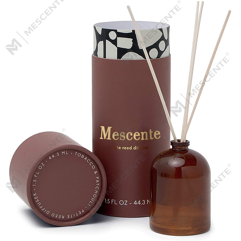 M&Scent Luxuria Custom Large Rose Aurum Glass Bottle Flower Private Label Liquid Reed Diffuser With Gift Box