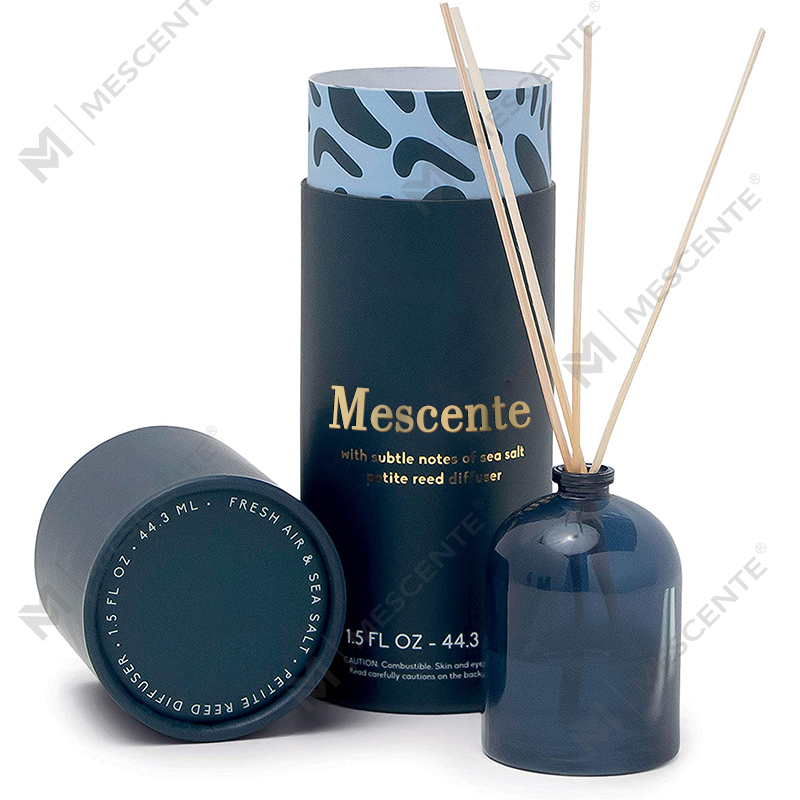 M&Scent Luxuria Custom Large Rose Aurum Glass Bottle Flower Private Label Liquid Reed Diffuser With Gift Box