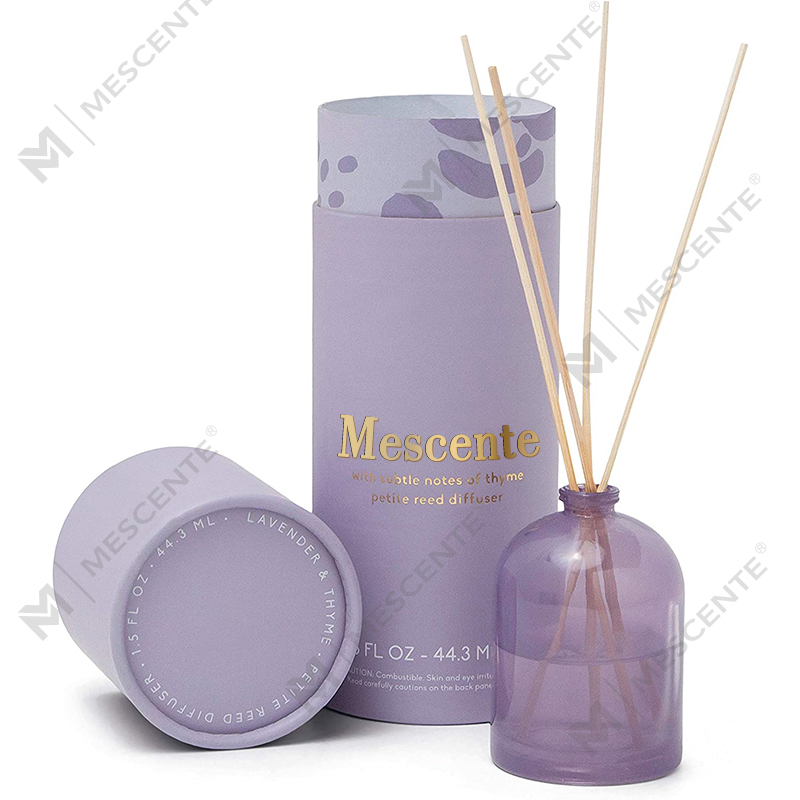 M&Scent Luxuria Custom Large Rose Aurum Glass Bottle Flower Private Label Liquid Reed Diffuser With Gift Box