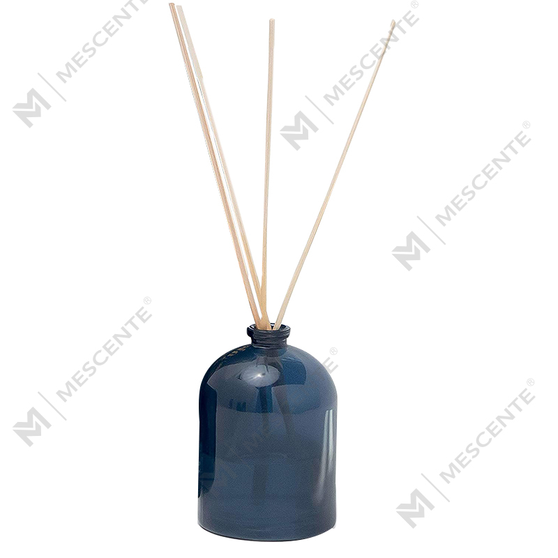 M&Scent Luxuria Custom Large Rose Aurum Glass Bottle Flower Private Label Liquid Reed Diffuser With Gift Box