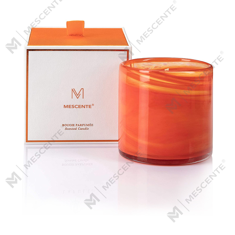 M & Odoratus Tutus customized Large Luxuria Coffee Lavender Fortis Candelis odorata Gift Set in mole
