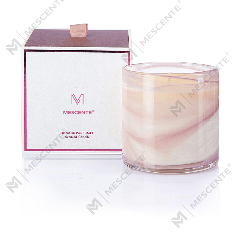 M & Odoratus Tutus customized Large Luxuria Coffee Lavender Fortis Candelis odorata Gift Set in mole
