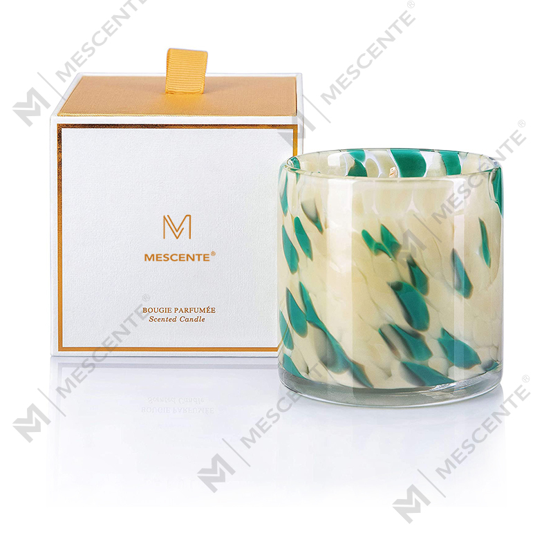 M & Odoratus Tutus customized Large Luxuria Coffee Lavender Fortis Candelis odorata Gift Set in mole
