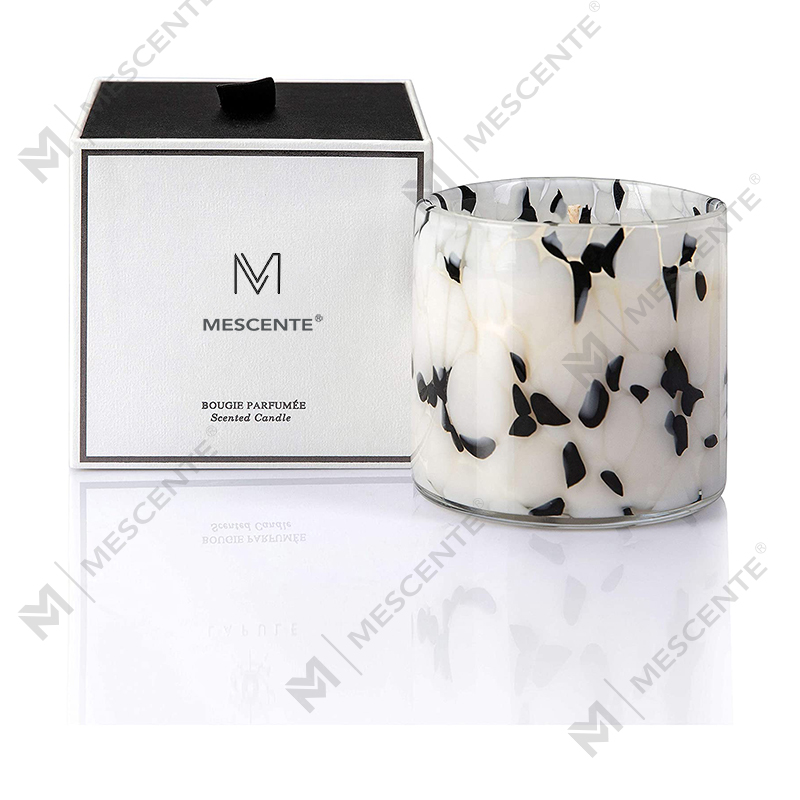 M & Odoratus Tutus customized Large Luxuria Coffee Lavender Fortis Candelis odorata Gift Set in mole
