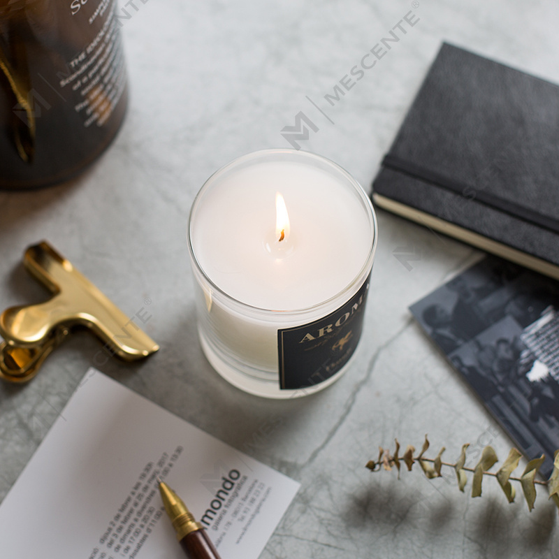 M & Odorem nativus Decorative Luxuria Suspendisse Secretum Label odorata SOY Cera Candle