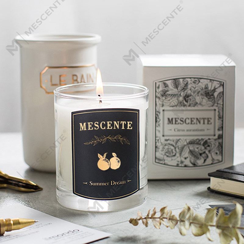 M & Odorem nativus Decorative Luxuria Suspendisse Secretum Label odorata SOY Cera Candle