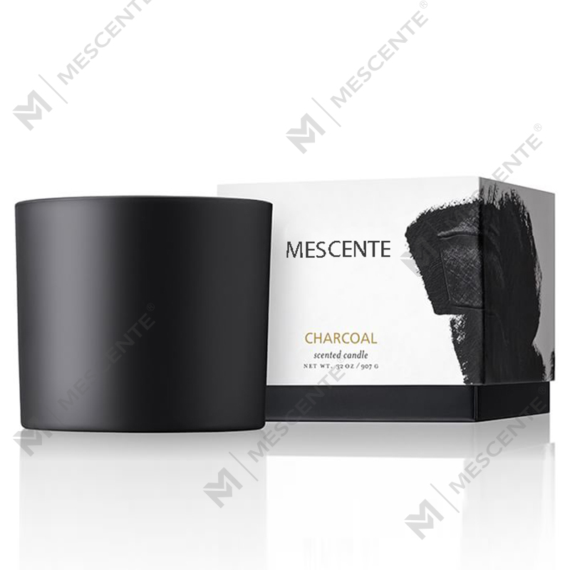 M&SCENT NATIVITAS NATIVITATIS vitreae late adsuetae vitreae Jar Solent SOY Cerae Candle cum Folding Box