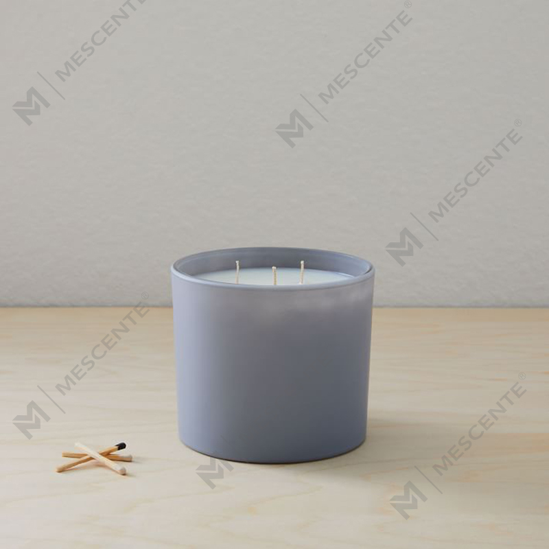 M&SCENT NATIVITAS NATIVITATIS vitreae late adsuetae vitreae Jar Solent SOY Cerae Candle cum Folding Box