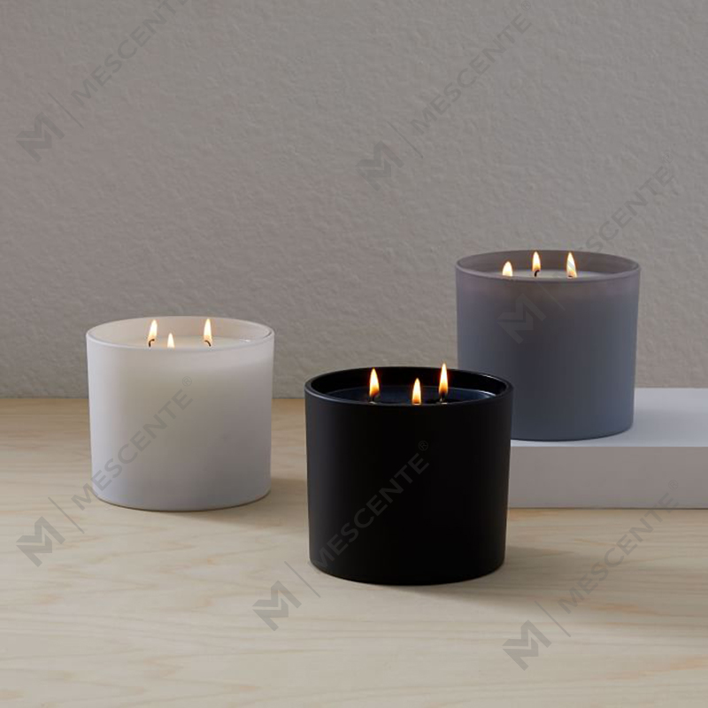 M&SCENT NATIVITAS NATIVITATIS vitreae late adsuetae vitreae Jar Solent SOY Cerae Candle cum Folding Box
