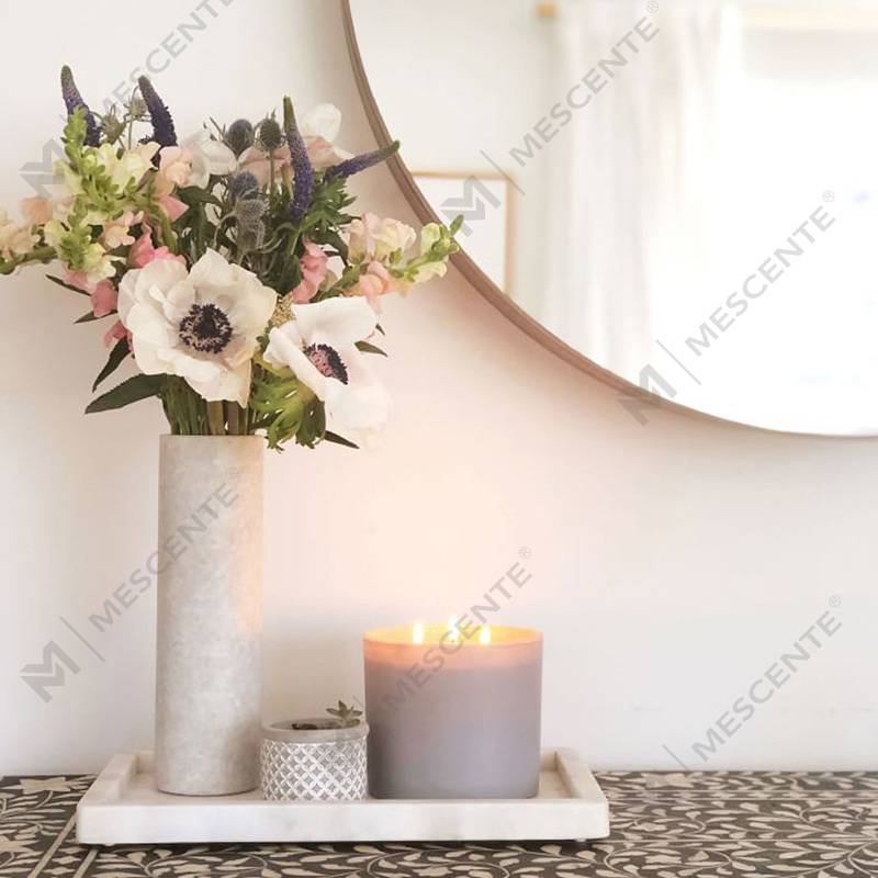 M&SCENT NATIVITAS NATIVITATIS vitreae late adsuetae vitreae Jar Solent SOY Cerae Candle cum Folding Box