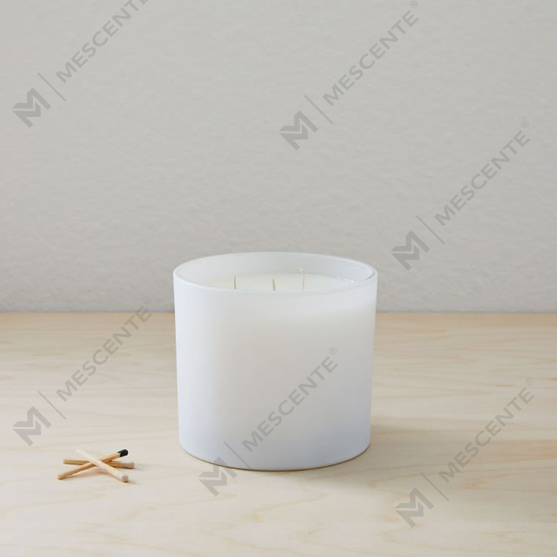M&SCENT NATIVITAS NATIVITATIS vitreae late adsuetae vitreae Jar Solent SOY Cerae Candle cum Folding Box