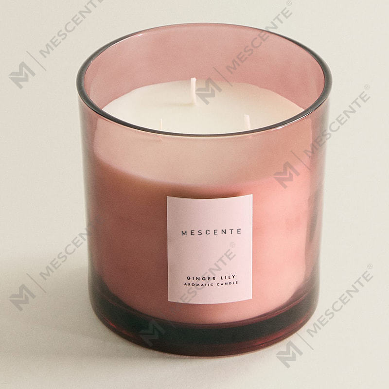 M&S cent Luxuria Custom 3 Wick Soy Candles With Wooden Lid A29273-1