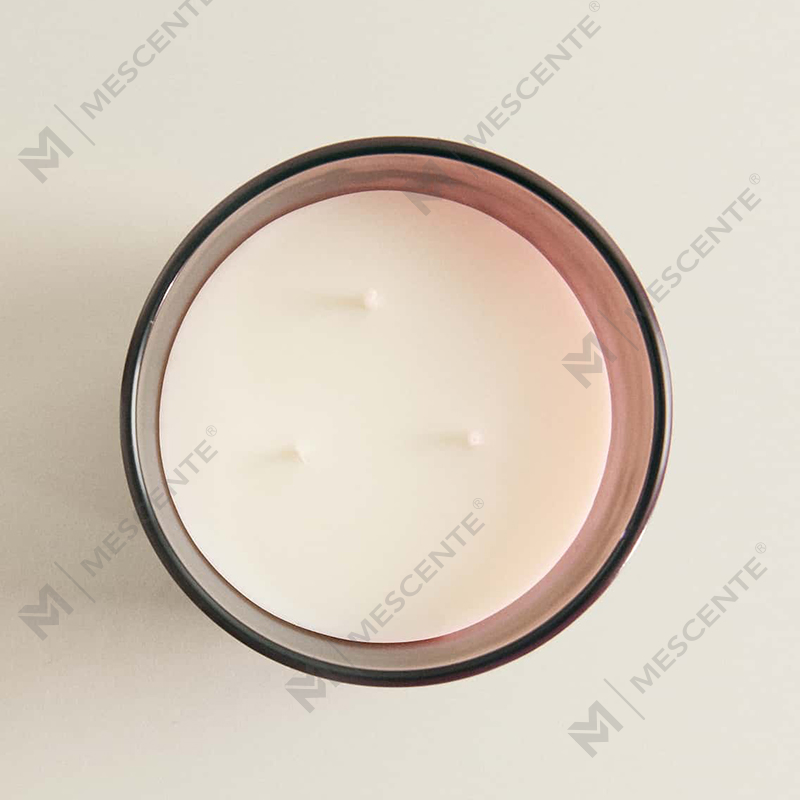 M&S cent Luxuria Custom 3 Wick Soy Candles With Wooden Lid A29273-1