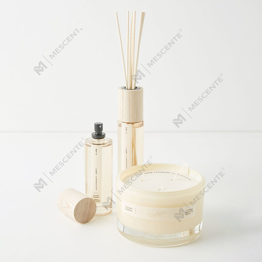 M&Solent Lupum Luxuria Secretum Label Solent SOY Candles Jars A29272
