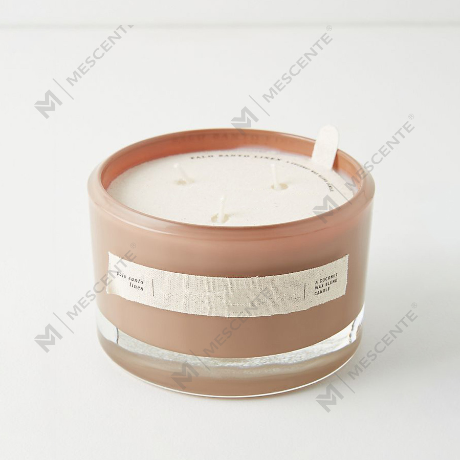 M&Solent Lupum Luxuria Secretum Label Solent SOY Candles Jars A29272