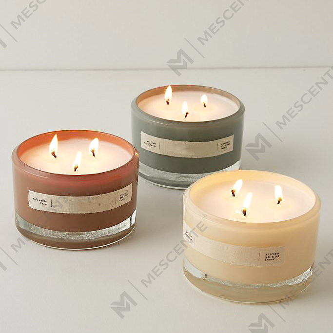 M&Solent Lupum Luxuria Secretum Label Solent SOY Candles Jars A29272
