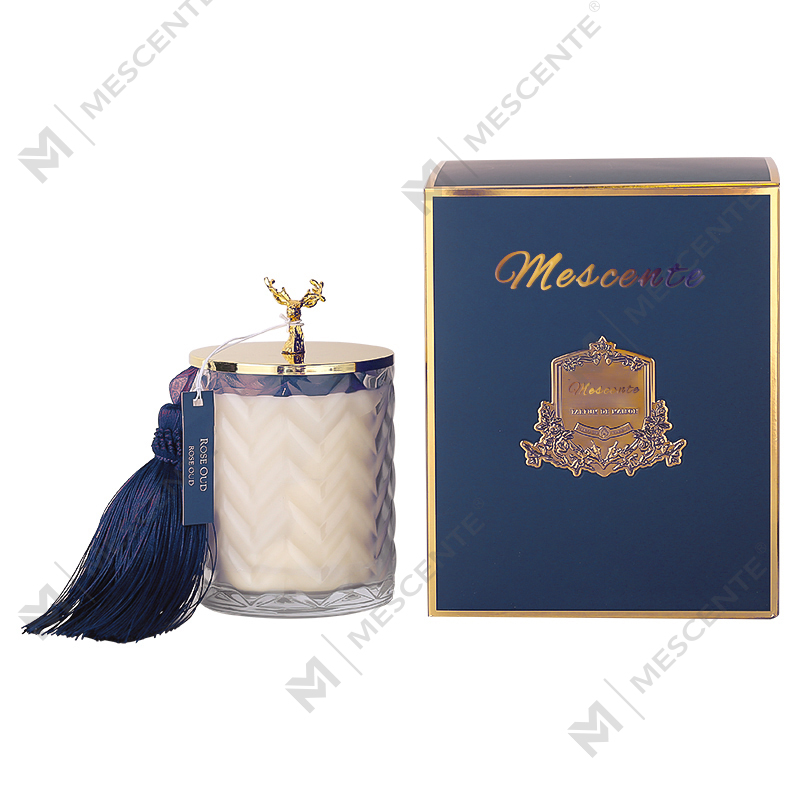 M & Odoratus Wholesales Custom Private Label Continens Aromatherapy Odoratus Aroma SOY Candelis Crystalli