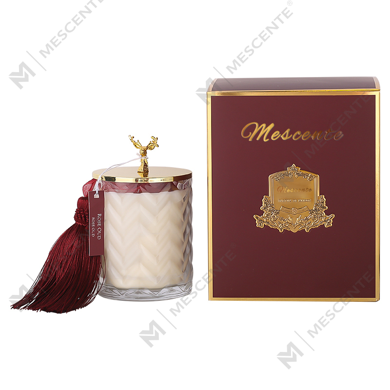 M & Odoratus Wholesales Custom Private Label Continens Aromatherapy Odoratus Aroma SOY Candelis Crystalli