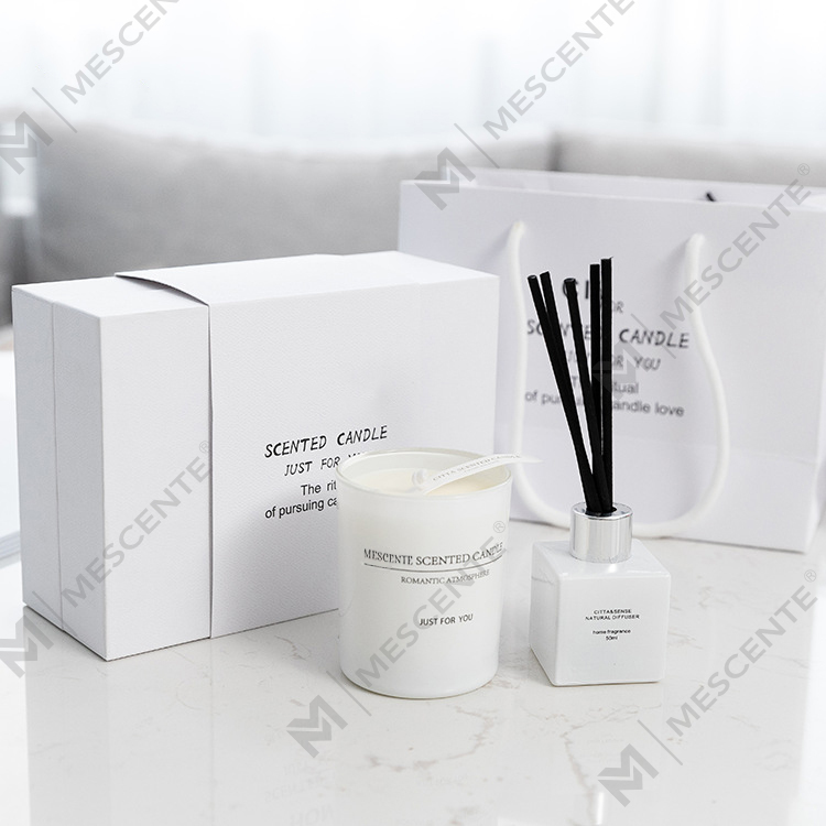 140g Domus Difusores Donum Set A99199 Candelae odorem redolente