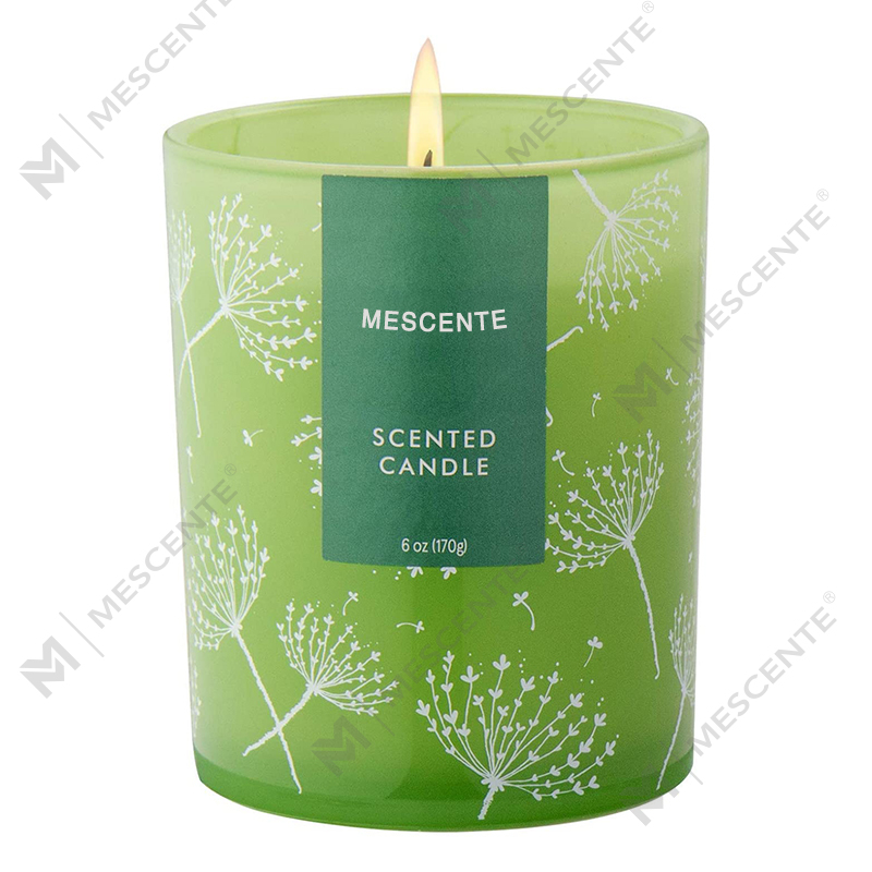 M&S odorem Custom Shaped Logo Print Sample Aromatherapy Candelae odoratae Favores, Candelae odoratae cum floribus arefactis