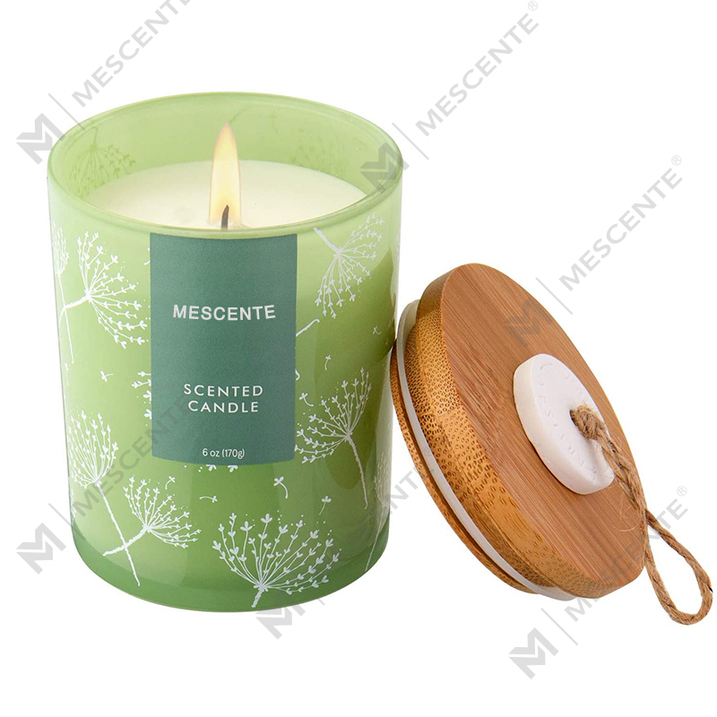 M&S odorem Custom Shaped Logo Print Sample Aromatherapy Candelae odoratae Favores, Candelae odoratae cum floribus arefactis