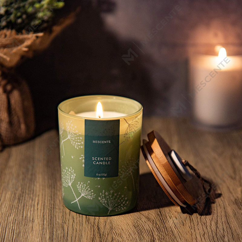 M&S odorem Custom Shaped Logo Print Sample Aromatherapy Candelae odoratae Favores, Candelae odoratae cum floribus arefactis