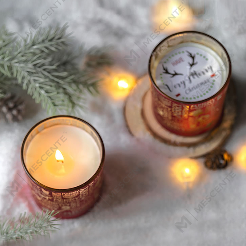 M & Odorem Feriae Fragrantia Nativitatis Smokeless sidereum Sky Calicem odoratum Candle Donum cum manibus