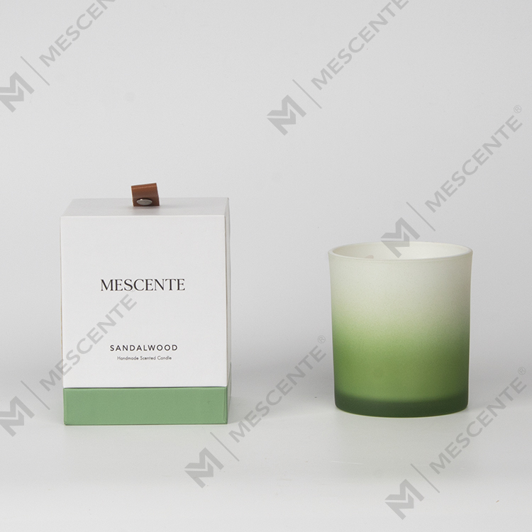 Gradiente Frosted Vitri magnae odoratae SOY Candle