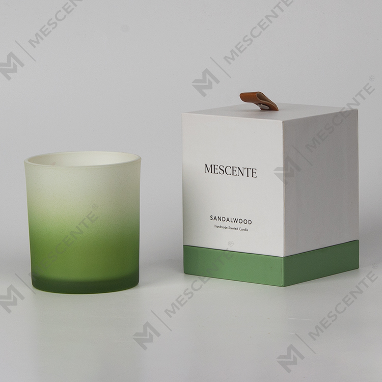 Gradiente Frosted Vitri magnae odoratae SOY Candle