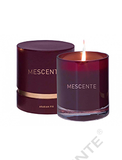 M&S cent Custom Luxuria Matte Glass Wick Scented Candle 100 Hours, odorated Private Label Candles